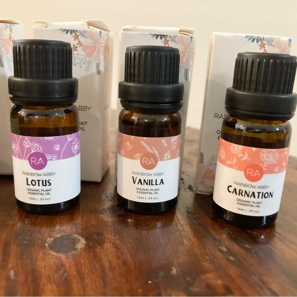 NWT Essential Oils Organic Plant Oils Bundle 7 Bottles - Picture 5 of 8